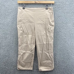 Talbots Pants Heritage Women's Size 8P Light Tan Straight Leg Casual Dress Pants - Picture 1 of 8