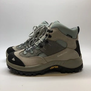 Quechua Decathlon Women Size 6.5 Vibram Novadry Sole Waterproof Hiking Boots - Picture 1 of 13