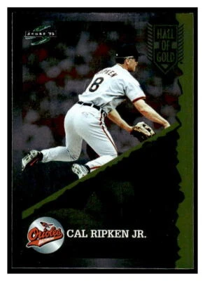 1994 Score Hall of Gold HG 6 Cal Ripken Jr Baltimore Orioles - Image 1 of 2