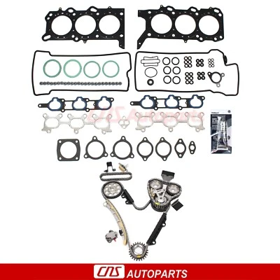 Fits 01-06 Suzuki Grand Vitara XL-7 2.7L DOHC H27A Head Gasket Set Timing Chain — 第 1/4 张图片