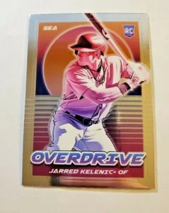 2021 Panini Overdrive Jarred Kelenic card # 7 RC Seattle Mariners Rookie - Imagen 1 de 1