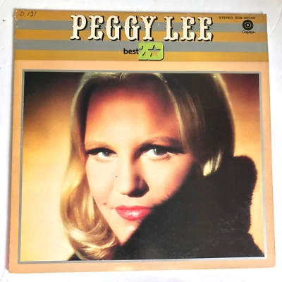 PEGGY LEE Vinyl LP Best 20 - Japanese Compilation - Image 1 of 4