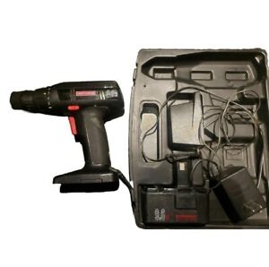 Craftsman 12V Model 315.115380 Drill/Driver Power Drill Set With Case And More