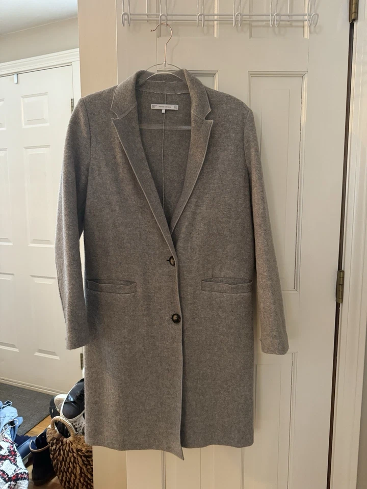Light Gray Blazer Jacket ZARA  - Image 1 of 1