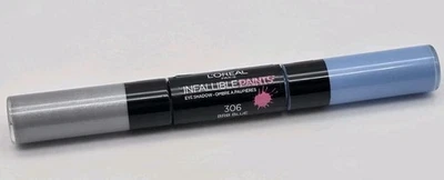 2 x L'Oreal Infallible Paints Eyeshadow Duo 306 BRB BLUE - Image 1 of 2