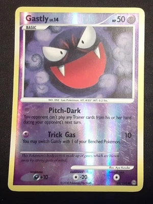 Gastly 62/100 Stormfront Reverse Holo Pokemon TCG LP - Image 1 of 3
