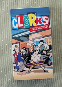 Clerks Unsensored VHS Kevin Smith Animated 6 Episodes - Picture 1 of 5