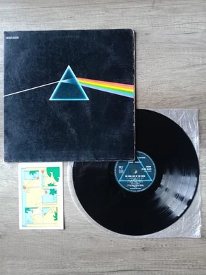 Pink Floyd The Dark Side of the Moon LP 33t 1973 disque Ex - Photo 1/4
