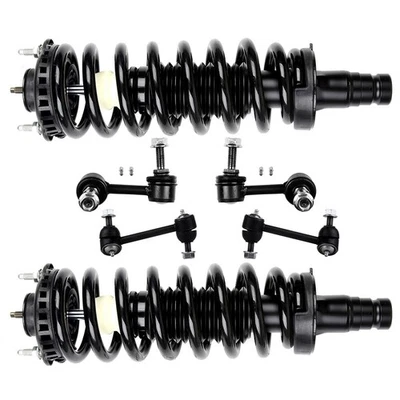 6PC For GMC ENVOY XL 2002-2003 Front Complete Struts & Front Rear Sway Bars Kit Foto 1 de 4