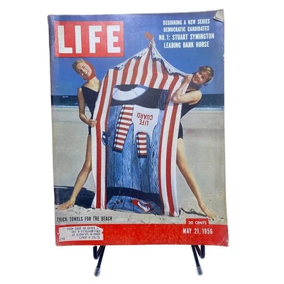 Life Magazine May 21 1956 Lyndon Johnson Becomes Presidential Possibility - Image 1 of 4