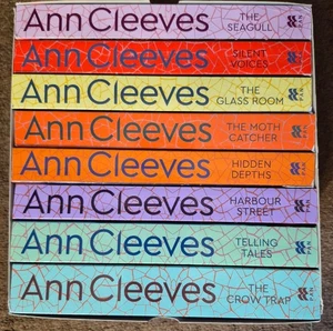 Ann Cleeves Vera Stanhope 8 Books Series Collection Set Seagull, Glass Room - Imagen 1 de 1