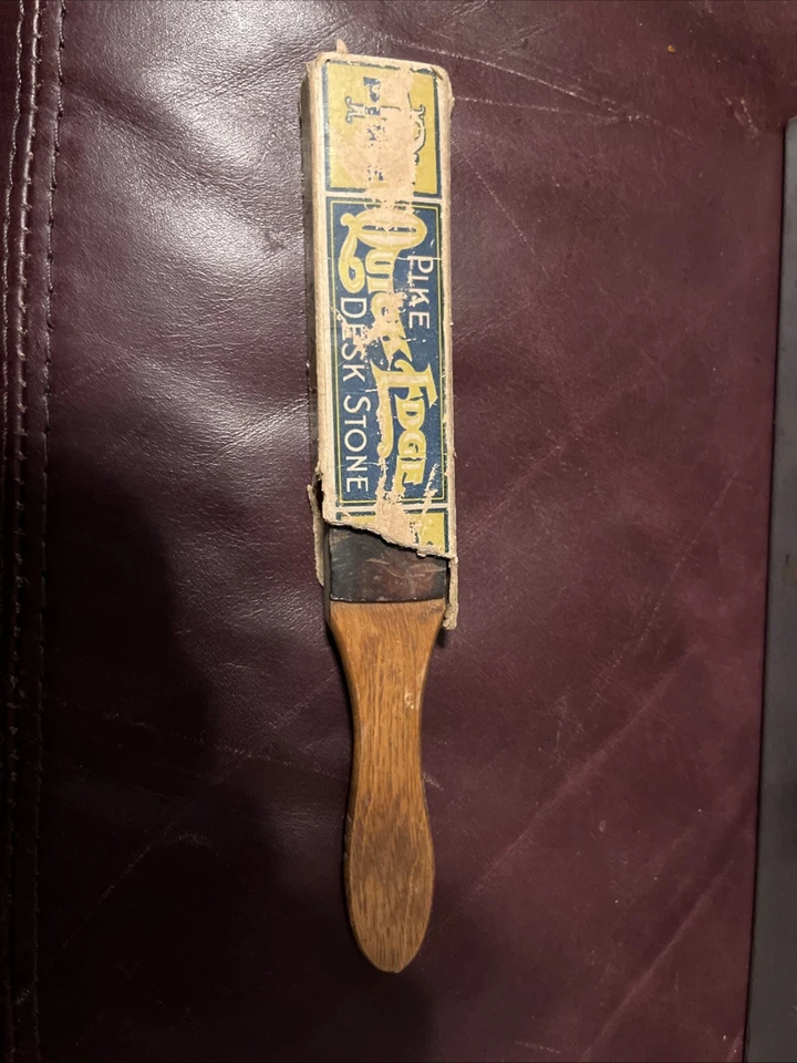 Pike Quick Edge Deskstone Sharpening Stone 400 Grit Made In USA - Image 1 of 4