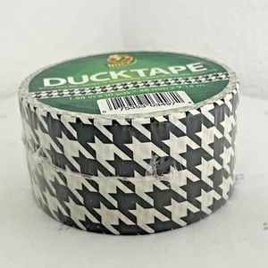 Houndstooth duct tape roll Duck Brand New In Package 1.88" x 10 yd Discontinued - Picture 1 of 3