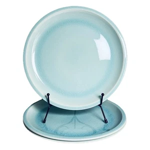 Juego de 3 tarros Francia para Williams Sonoma platos de cena cantina azul claro - Imagen 1 de 12