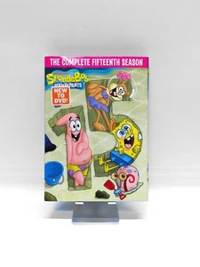 SpongeBob SquarePants: Conplete Season 15 (DVD, 5-Disc Set W/Slipcover HTF MINT - Picture 1 of 4