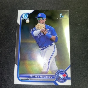 2022 Bowman Estiven Machado Chrome 1st Blue Jays BCP-12 -  - Picture 1 of 2