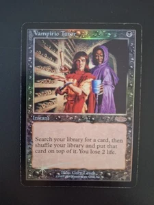 Vampiric Tutor MTG Judge Promos FOIL Magic the Gathering RARE card - Picture 1 of 2