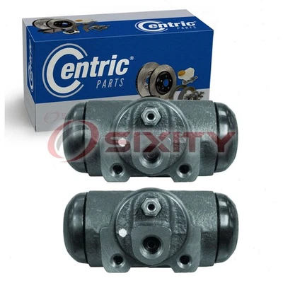 Cilindros de rueda de freno de tambor trasero centrados de 2 piezas para GMC Sierra 1500 av 2009-2013 Foto 1 de 4