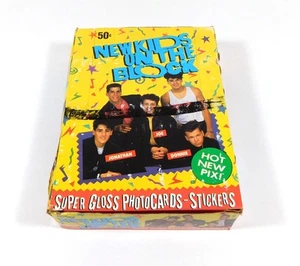 1989 Topps New Kids On The Block Series 1 Trading Card Box X-Out (36 Packs) - Picture 1 of 2