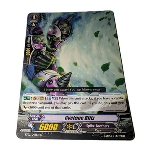 Vanguard Cardfight!! Cyclone Blitz BT02/043EN C TCG Trading Card Game # - Picture 1 of 10