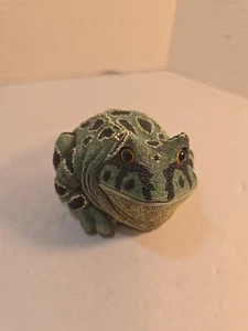 Stone Critters Argentine Horned Frog Figurine - Picture 1 of 7