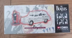 Corgi Classics The Beatles Collection Newspaper Taxi & Figure 58003 - Picture 1 of 6