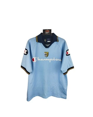 Camiseta de Entrenamiento Vintage AC Parma FC 1999-2000 (L) Campeón Italia Maglia Foto 1 de 4