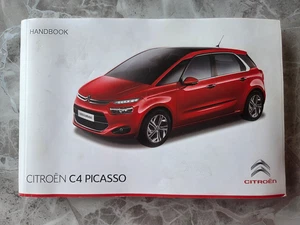CITROEN C4 PICASSO & GRAND PICASSO OWNERS MANUAL / HANDBOOK 2013 2016 420 PAGES - Picture 1 of 2