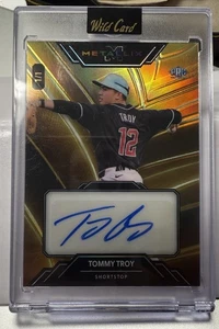 Tommy Troy 1/1 Auto Wild Card MetalLix RC Arizona Diamondbacks - Picture 1 of 2