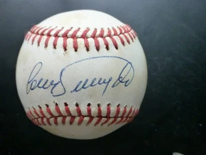 Cory Snyder Signed American League Baseball w Case & COA - Picture 1 of 6