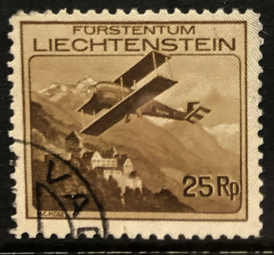 Liechtenstein C3 usado, Scott Cat. $45,00 Foto 1 de 1