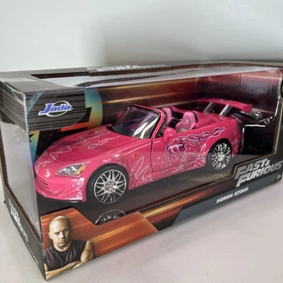 Jada Toys Sukis 本田 S2000 Fast & Furious 1: 24 比例 - 粉色 97604 — 第 1/4 张图片