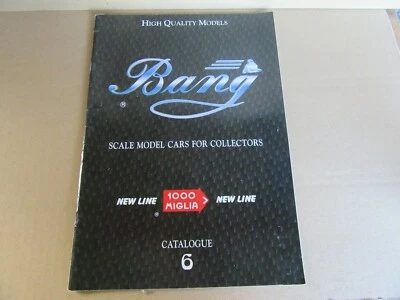 375L Bang Catalogo 6 Di 52 Pagine New Line 1000 Miglia 1/43 - Immagine 1 di 4