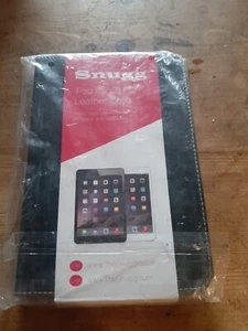 Genuine Snugg Ipad Mini 3 PU Black Leather Case - Picture 1 of 2