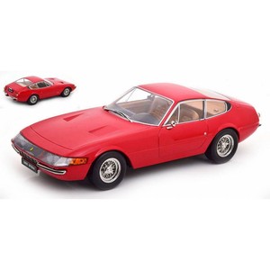 SCALE MODEL COMPATIBLE WITH FERRARI 365 GTB DAYTONA COUPE' 1a SERIE 1969 RED 1:1