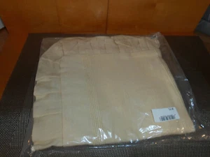 Funda Cojín 40x40 cm Algodón Beige Nueva - Imagen 1 de 4