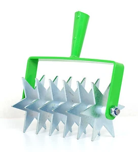 6-Sterne Kultivator Sternfräse Krümler Bodenkrümler Rollhacke 21cm Grubber TMX - Bild 1 von 8