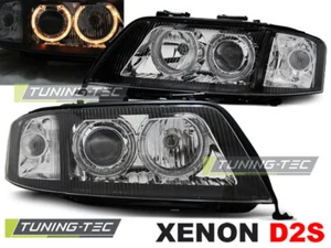 Audi A6 4B 5C Xenon Scheinwerfer D2S Angeleyes schwarz, Bj.01-04 Avant+Limousine - Bild 1 von 10