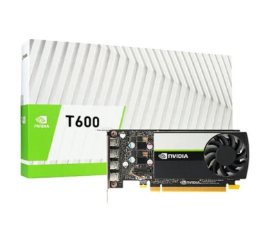 Leadtek Nvidia Quadro T600 Graphics Card 4 GB GDDR6 4×Mini DisplayPort 128 bit - Image 1 of 4