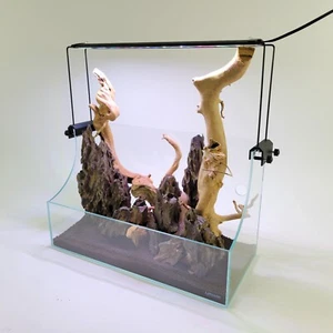 Glass Terrarium Paludarium Turtle Tank Aquarium Reptile Habitat - Picture 1 of 6