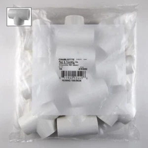 Charlotte Pipe Schedule 40 3/4 in. Slip T X 3/4 in. D Slip PVC Tee - Picture 1 of 1
