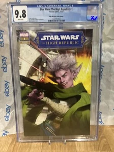 STAR WARS HIGH REPUBLIC #1 CGC 9.8 MIKE MAYHEW TRADE VARIANT-A 1st TEY SIRREK - Picture 1 of 2
