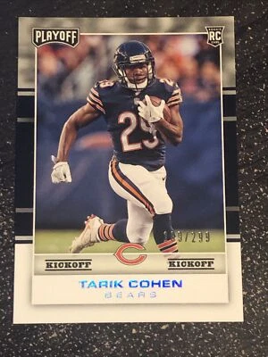 2017 Panini Playoff Kickoff #261 Tarik Cohen /299 - Image 1 of 2