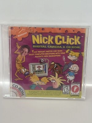 CD-ROM Nickelodeon Nick Click Windows 95-98 software solo disco sellado Foto 1 de 4
