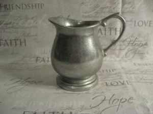 WILTON ARMETALE PEWTER MINI FOOTED CREAMER - Picture 1 of 1