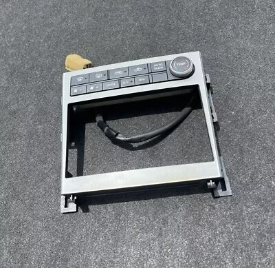 2005-2007 INFINITI G35 Skyline V35 Double DIN Console Panel 2DIN Single A/C OEM - Image 1 of 4