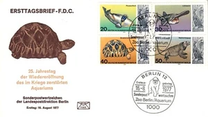 11150/ BRD 1957/1990 – 7 FDC / Sonderstempel – Thema: Meerestiere - Picture 1 of 8