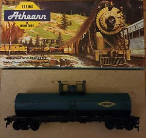 Athearn 1552 DOW Chemicals 1-Dome Gas Oil Tank Car - Picture 1 of 1