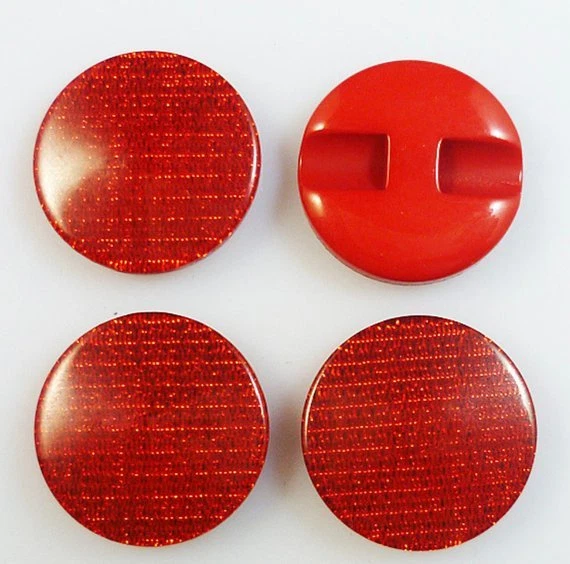 Round Novelty Buttons, Size 21mm, 32L, 13/16", Choose Quantity & Color, OK, USA - Image 1 of 1