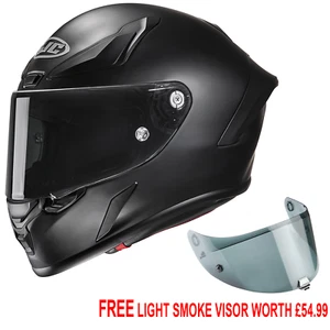 Casco de motocicleta HJC RPHA 1 negro mate - Imagen 1 de 3